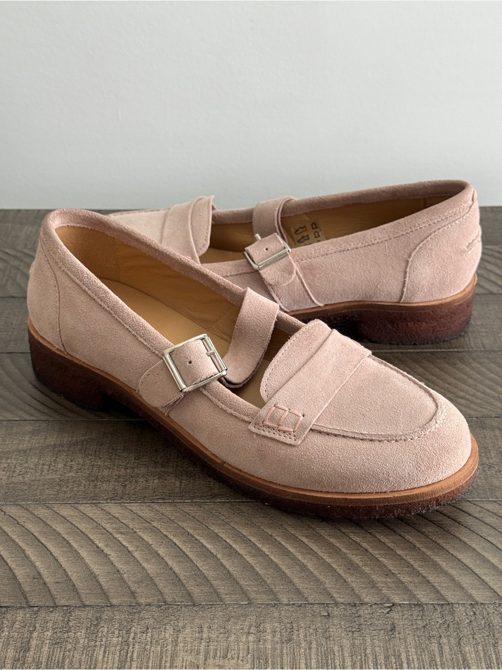 Free People Seychelles Second Street Mary Jane Loafers Size 8.5 EU 39